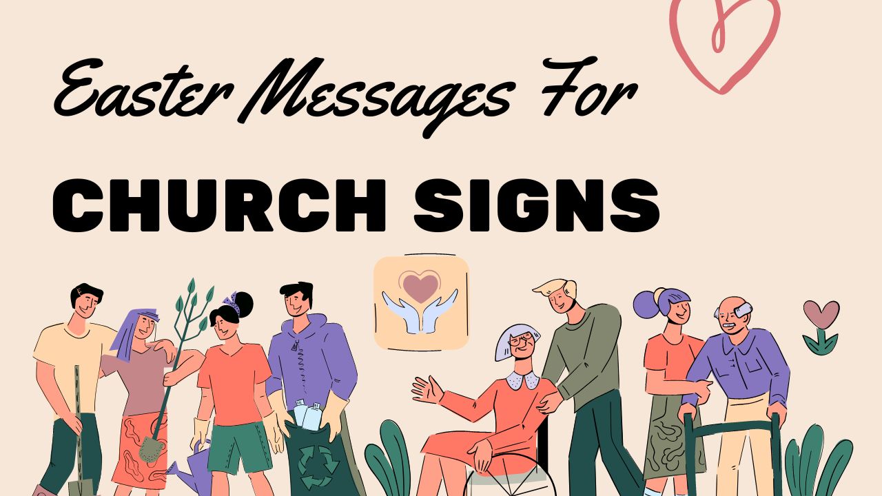Easter Messages For Church Signs Texts Message
