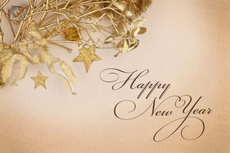 happy new year card wishes